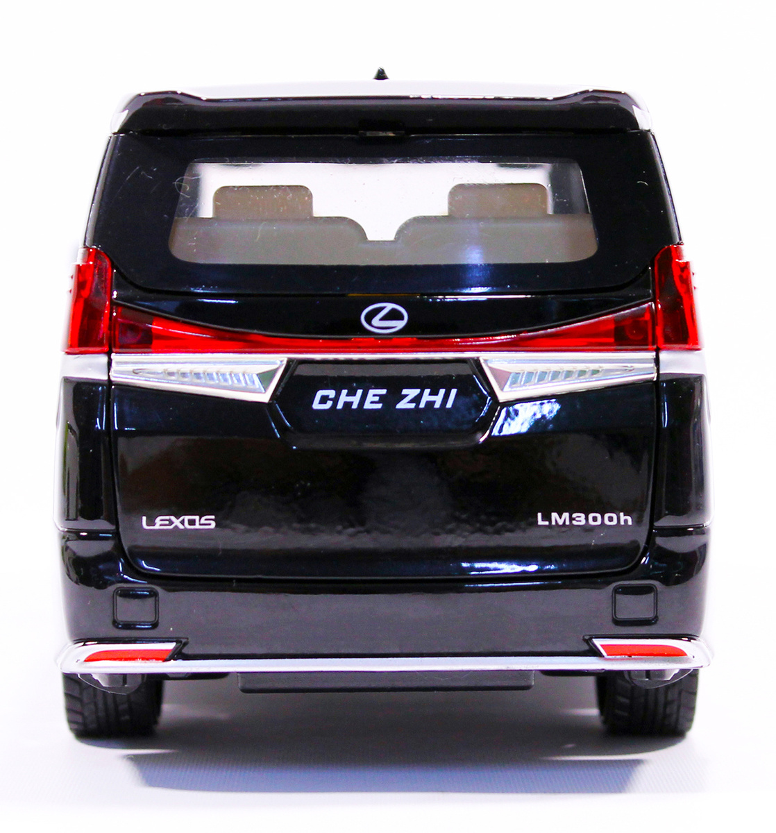 Металлическая машина Che Zhi 1:24 «Lexus LM300h» CZ119А, 20.5 см., инерционная, свет, звук / Черный
