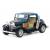 Машинка металлическая Kinsmart 1:34 «1932 Ford 3-Window Coupe с принтом» KT5332DF инерционная / Зеленый