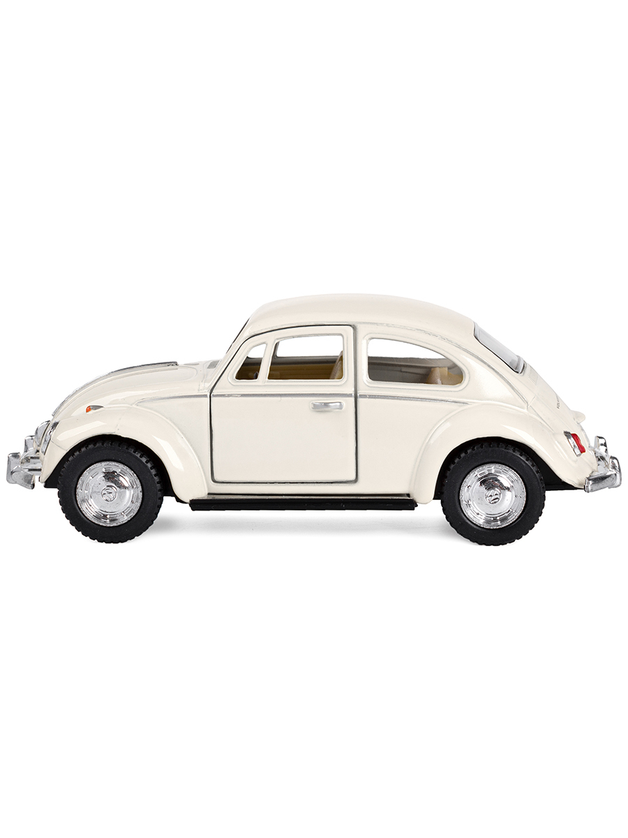 Металлическая машинка Kinsmart 1:32 «1967 Volkswagen Classical Beetle (Пастельные цвета)» KT5375D инерционная / Бежевый