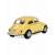 Металлическая машинка Kinsmart 1:32 «1967 Volkswagen Classical Beetle (Пастельные цвета)» KT5375D инерционная / Желтый