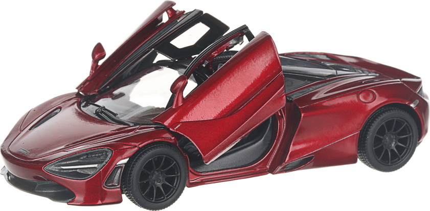 Машинка металлическая Kinsmart 1:36 «McLaren 720S» KT5403D инерционная / Красный