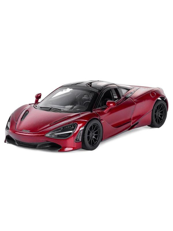 Машинка металлическая Kinsmart 1:36 «McLaren 720S» KT5403D инерционная / Красный