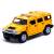 Металлическая машинка Kinsmart 1:40 «2008 Hummer H2 SUV» KT5337D инерционная / Желтый