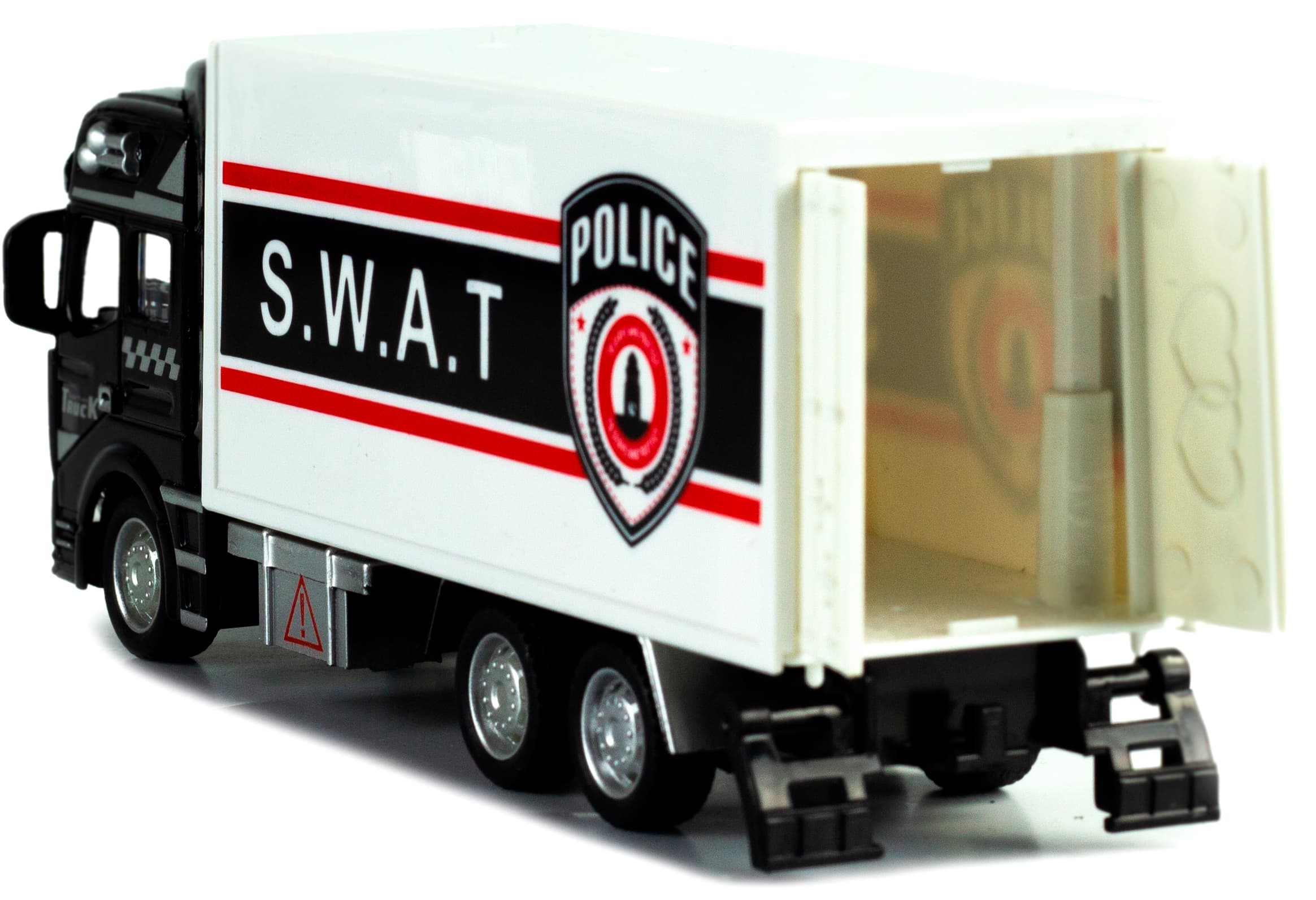 Металлическая машинка WGT Car 1:48 «Спецтехника отряда Полиции S.W.A.T.» 2211-14, 19 см., инерционная / Грузовик