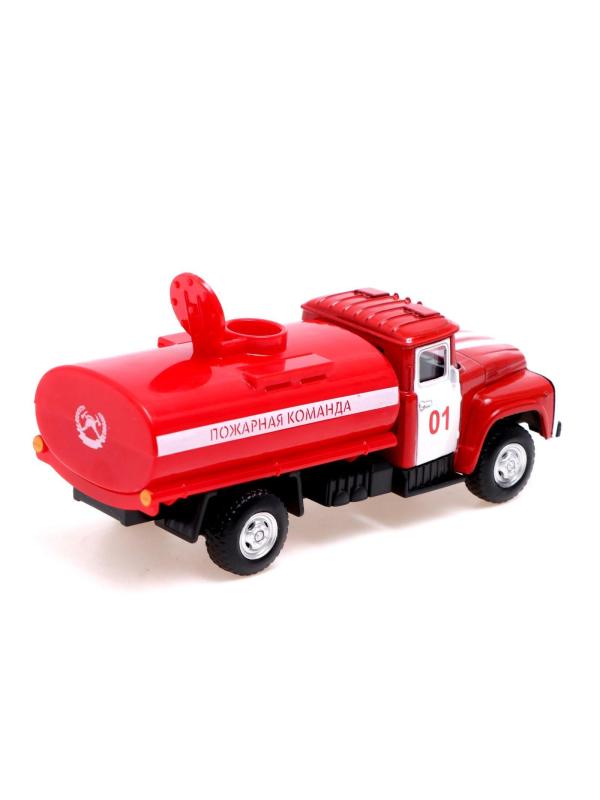 Металлическая машинка Play Smart 1:52 «Зил 130» 12 см. 6562 Автопарк / Пожарная автоцистерна