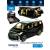 Металлическая машинка Che Zhi 1:24 «Toyota Alphard Hybrid E-Four» 20 см. CZ120A инерционная, свет, звук / Черный
