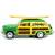 Машинка металлическая Kinsmart 1:40 «1949 Ford Woody Wagon ца Wooden surfboard» KT5402DS1 инерционная / Зеленый