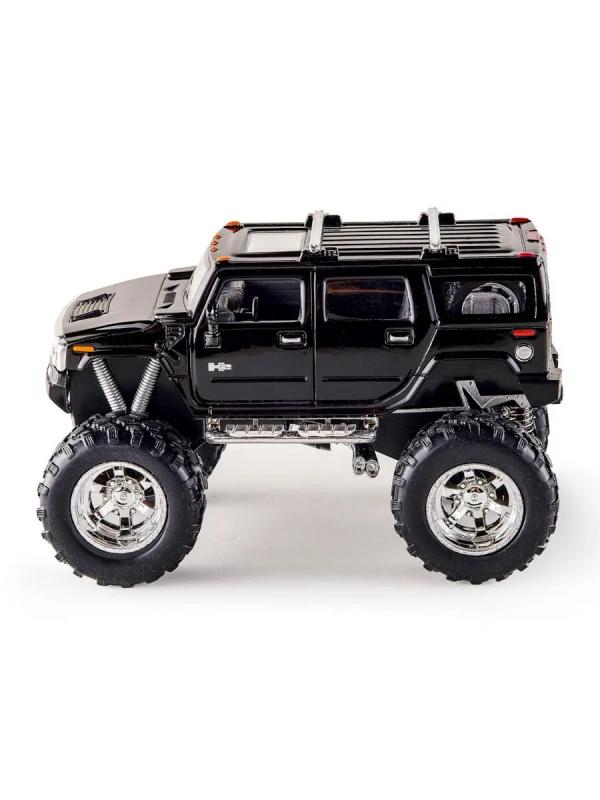 Металлическая машинка Kinsmart 1:40 «2008 Hummer H2 SUV (Off Road)» KT5337DB инерционная / Черный