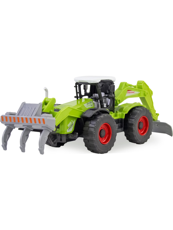 Металлический трактор Die Cast 1:43 «Сельхозтехника», А155А1, инерционная / Микс