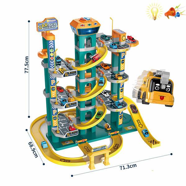 Многоуровневая парковка «Parking Lot» со световыми и звуковыми эффектами 669-123