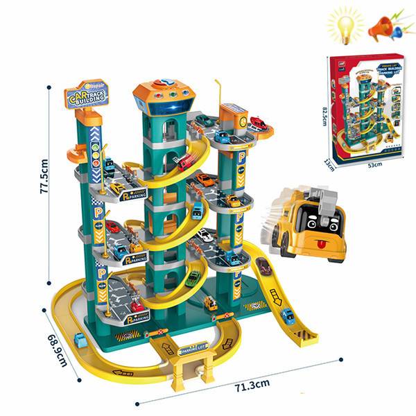Многоуровневая парковка «Parking Lot» со световыми и звуковыми эффектами 669-123