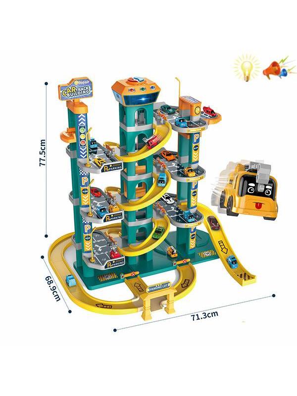 Многоуровневая парковка «Parking Lot» со световыми и звуковыми эффектами 669-123