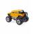 Металлическая машинка Kinsmart 1:40 «2005 Hummer H2 SUV (Off Road)» KT5326D инерционная / Желтый
