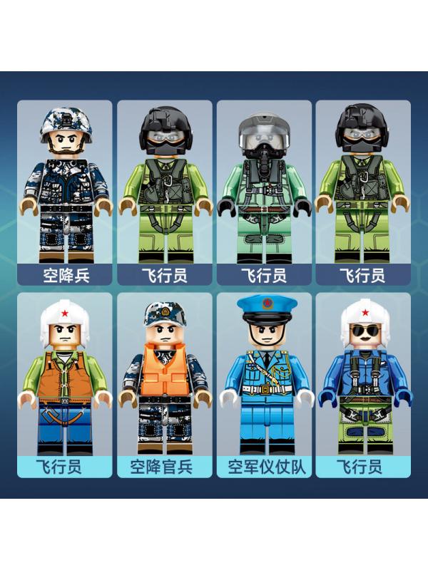 Набор конструкторов Sembo Block «Истребитель» Г202201-216 / 595 деталей