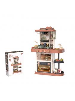 Детская интерактивная кухня 72 см со светом, звуком, с водой, паром, 38 аксессуаров / 889-186