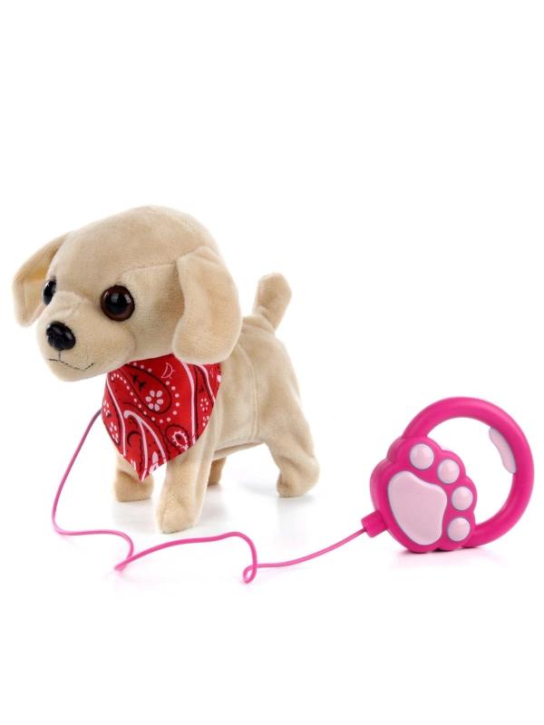 Интерактивная игрушка «Собачка на поводке», ходит, гавкает / SQ818