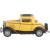 Машинка металлическая Kinsmart 1:34 «1932 Ford 3-Window Coupe» KT5332D инерционная / Желтый