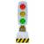 Игрушечный светофор «Traffic Light» 6636, 13 см., работает от батареек, свет, звук / Микс
