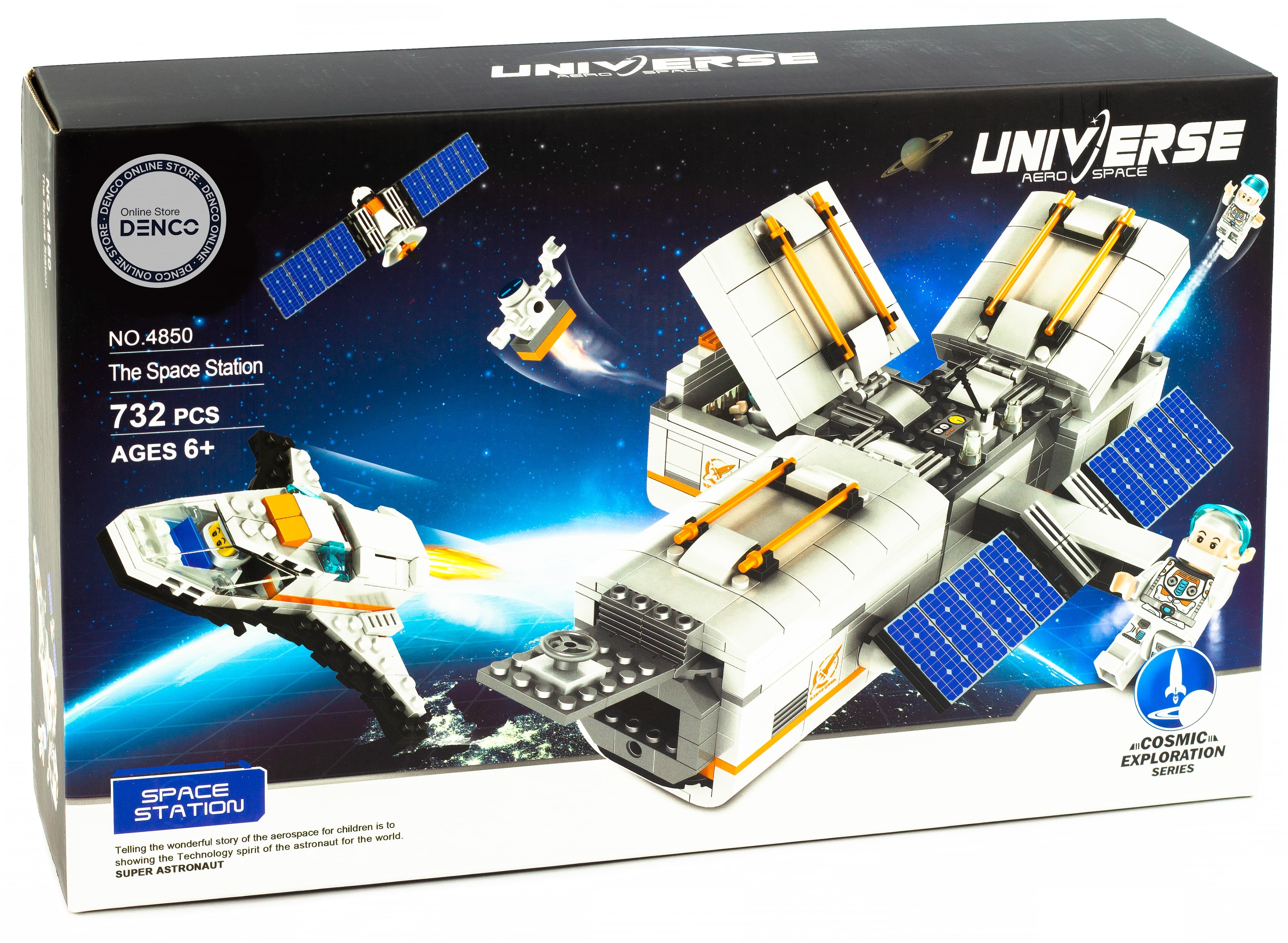 Конструктор Wange «Лунная космическая станция» 4850 / 732 детали