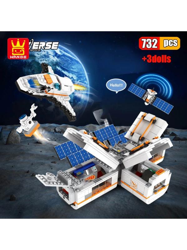 Конструктор Wange «Лунная космическая станция» 4850 / 732 детали