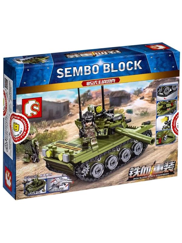 Конструктор Sembo Block «Танк» 105514 / 324 детали