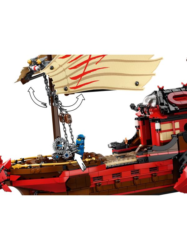 Конструктор Lari «Летающий корабль Мастера Ву» 11558 (НиндзяГо 71705) / 1821 деталь