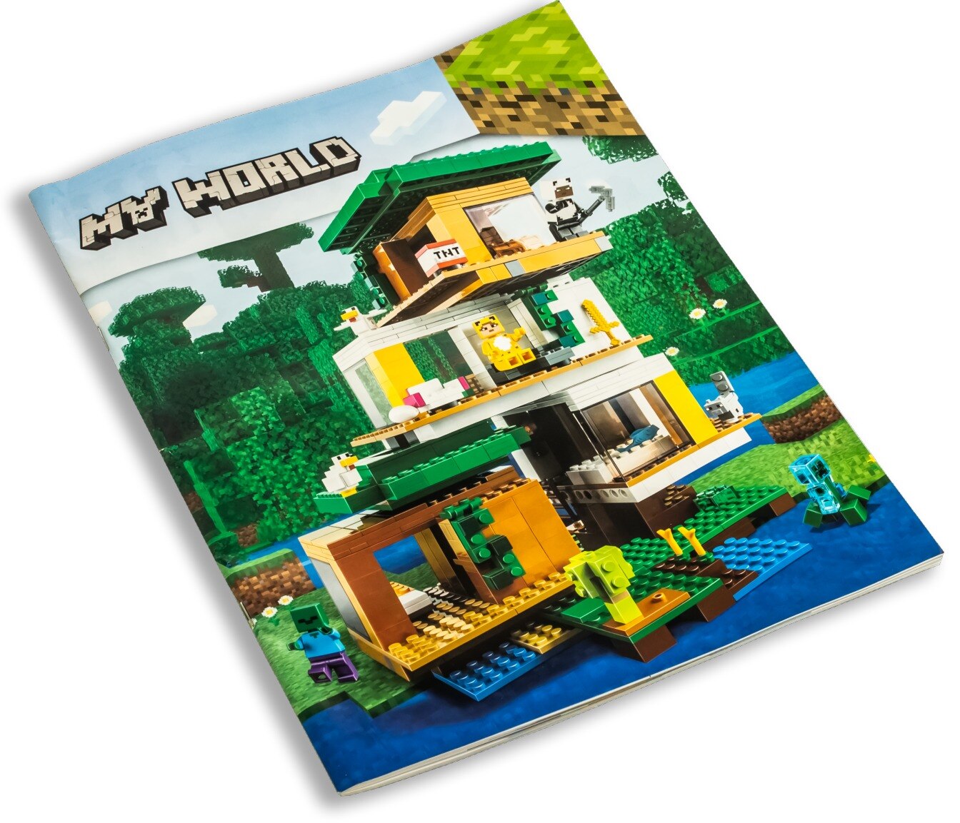 Конструктор Lari «Современный домик на дереве» 60077 (Minecraft 21174) / 927 деталей