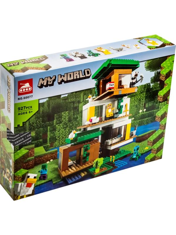 Конструктор Lari «Современный домик на дереве» 60077 (Minecraft 21174) / 927 деталей