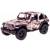 Металлическая машинка Kinsmart 1:34 «2018 Jeep Wrangler Camo Edition (Открытый верх)» KT5420DA, инерционный / Коричневый