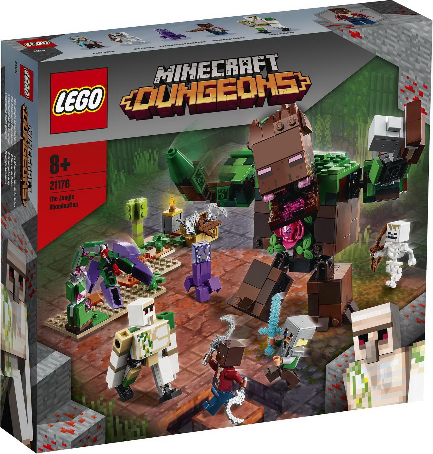 Конструктор LEGO Minecraft Мерзость из джунглей Купить в Интернет магазине  DENCO.store