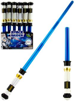Световой меч Джедая «Space Raider» 86 см., световые и звуковые эффекты, 888-3B / Синий