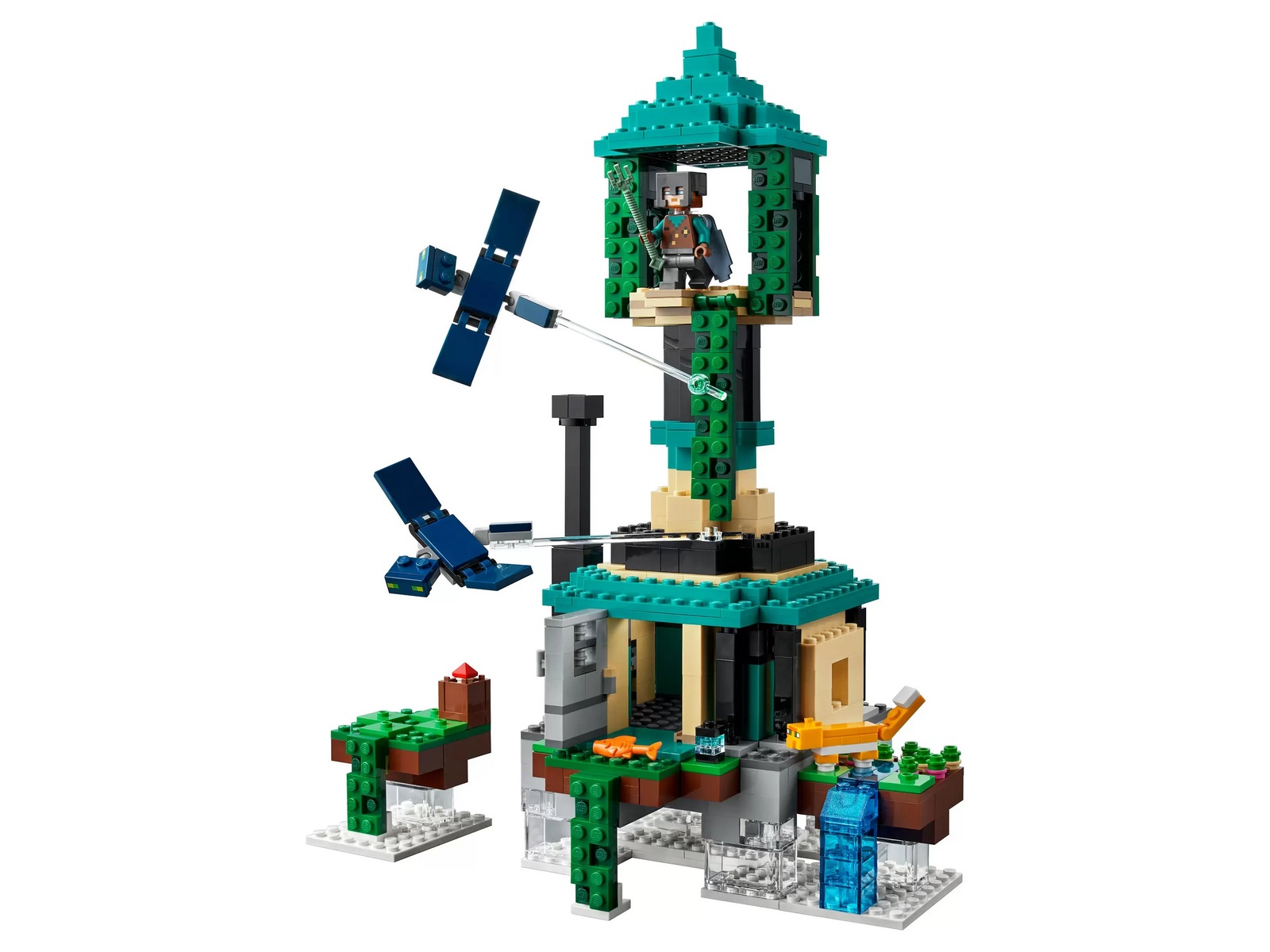 Конструктор Lari «Небесная башня» 60076 (Minecraft 21173) / 571 деталей
