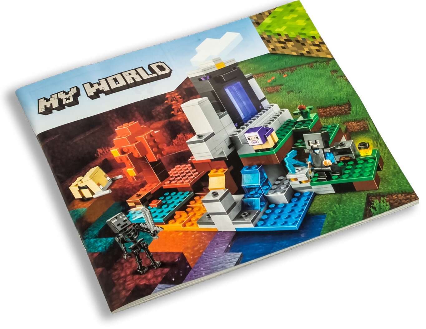 Конструктор Lari «Разрушенный портал» 60074 (Minecraft 21172) / 322 деталей