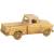 Металлическая машинка Kinsmart 1:32 «1955 Chevy Stepside Pick-up (Грязный)» KT5330DY, инерционная / Бежевый