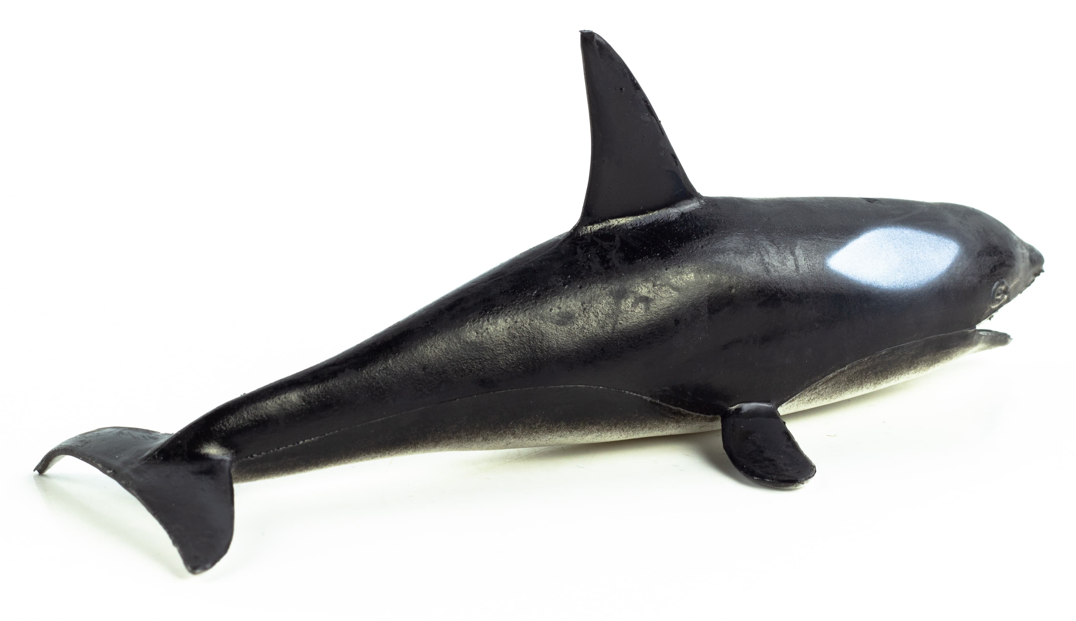 Резиновые фигурки-пищалки «Дельфин, Косатка и Акула» 18 см. Н9501W / 3 шт.