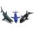 Резиновые фигурки-пищалки «Дельфин, Косатка и Акула» 18 см. Н9501W / 3 шт.