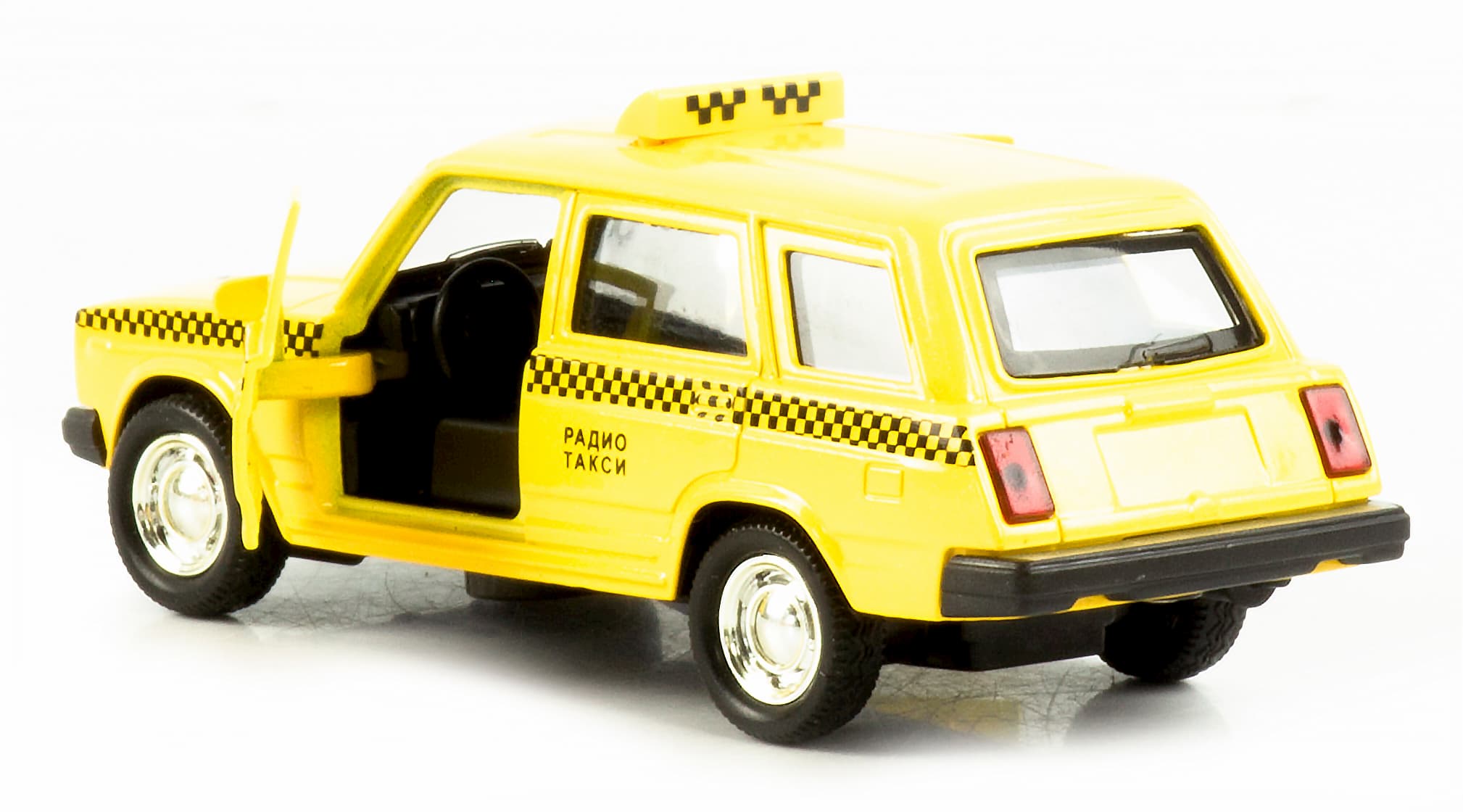 Машинка металлическая 1:32 «Спецслужбы ВАЗ 2104 / ВАЗ 2106» 187Р-188Р-12D, инерционная, свет, звук / Микс