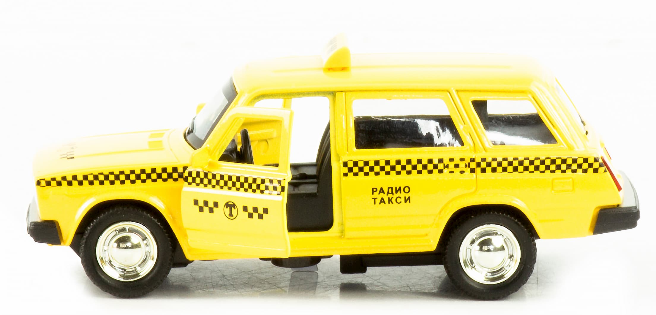 Машинка металлическая 1:32 «Спецслужбы ВАЗ 2104 / ВАЗ 2106» 187Р-188Р-12D, инерционная, свет, звук / Микс