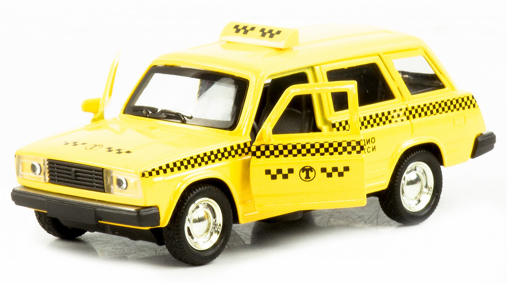 Машинка металлическая 1:32 «Спецслужбы ВАЗ 2104 / ВАЗ 2106» 187Р-188Р-12D, инерционная, свет, звук / Микс