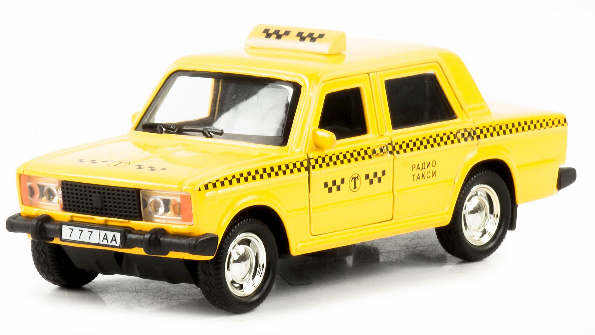 Машинка металлическая 1:32 «Спецслужбы ВАЗ 2104 / ВАЗ 2106» 187Р-188Р-12D, инерционная, свет, звук / Микс