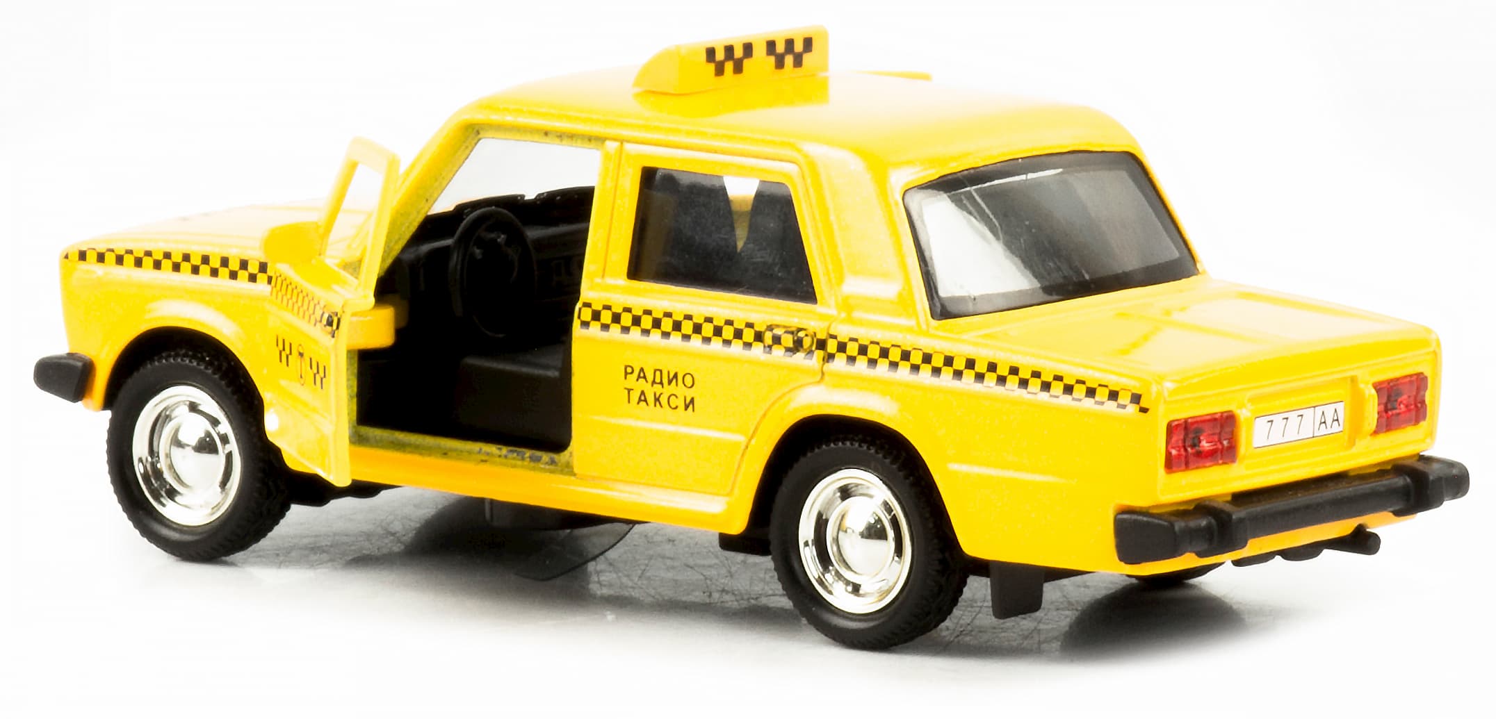 Машинка металлическая 1:32 «Спецслужбы ВАЗ 2104 / ВАЗ 2106» 187Р-188Р-12D, инерционная, свет, звук / Микс