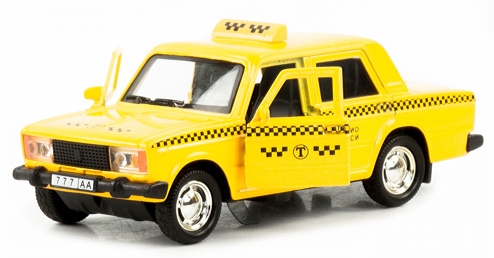 Машинка металлическая 1:32 «Спецслужбы ВАЗ 2104 / ВАЗ 2106» 187Р-188Р-12D, инерционная, свет, звук / Микс