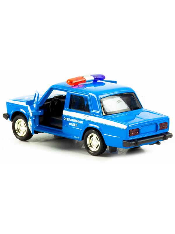 Машинка металлическая 1:32 «Спецслужбы ВАЗ 2104 / ВАЗ 2106» 187Р-188Р-12D, инерционная, свет, звук / Микс