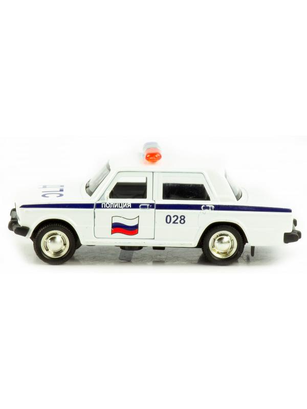 Машинка металлическая 1:32 «Спецслужбы ВАЗ 2104 / ВАЗ 2106» 187Р-188Р-12D, инерционная, свет, звук / Микс