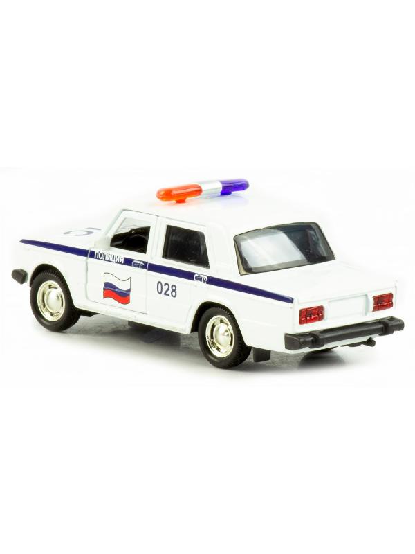 Машинка металлическая 1:32 «Спецслужбы ВАЗ 2104 / ВАЗ 2106» 187Р-188Р-12D, инерционная, свет, звук / Микс