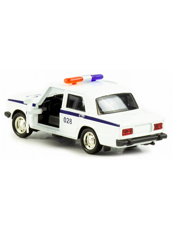 Машинка металлическая 1:32 «Спецслужбы ВАЗ 2104 / ВАЗ 2106» 187Р-188Р-12D, инерционная, свет, звук / Микс