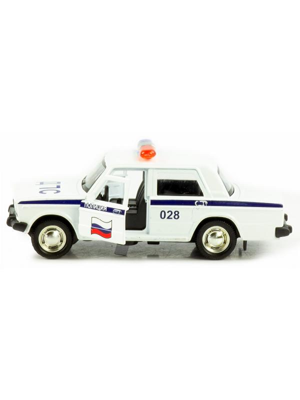 Машинка металлическая 1:32 «Спецслужбы ВАЗ 2104 / ВАЗ 2106» 187Р-188Р-12D, инерционная, свет, звук / Микс