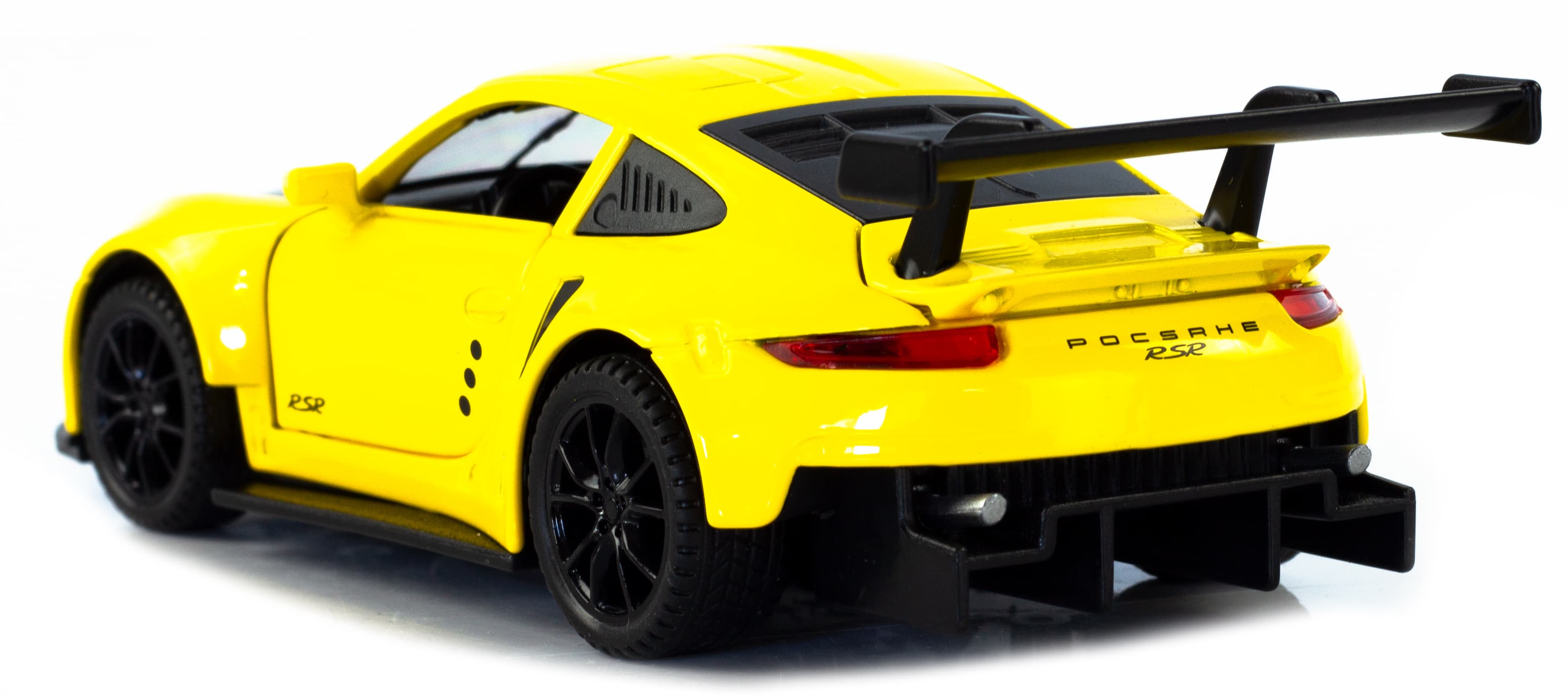 Металлическая машинка Double Horses 1:32 «Porsche 911 RSR» 32671, свет, звук, инерционная / Микс