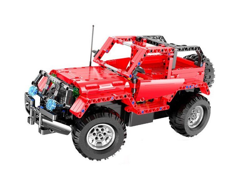 Конструктор CaDA  «Jeep Wrangler - Воин бездорожья 2 в 1» (Technic) C51001W / 531 деталь
