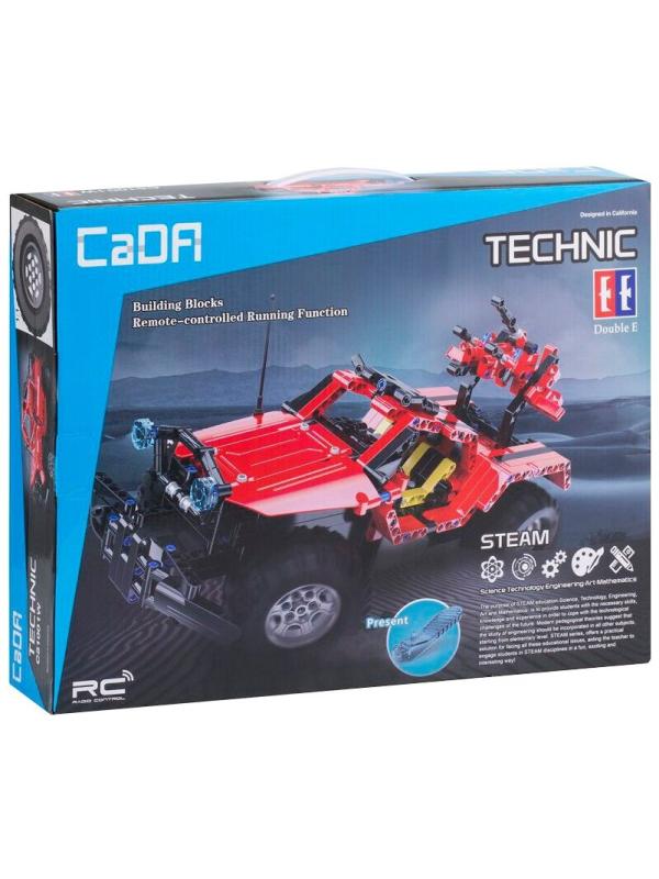 Конструктор CaDA  «Jeep Wrangler - Воин бездорожья 2 в 1» (Technic) C51001W / 531 деталь